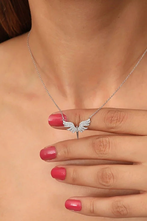 Archangel Michael Silver Necklace