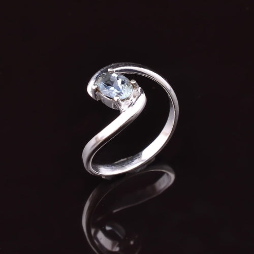 Authentic 925 Sterling Silver Gemstone Ring